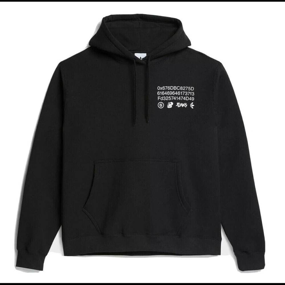 Adidas Into the Metaverse BayC Punks Bored Ape Yacht Club Hoodie Large